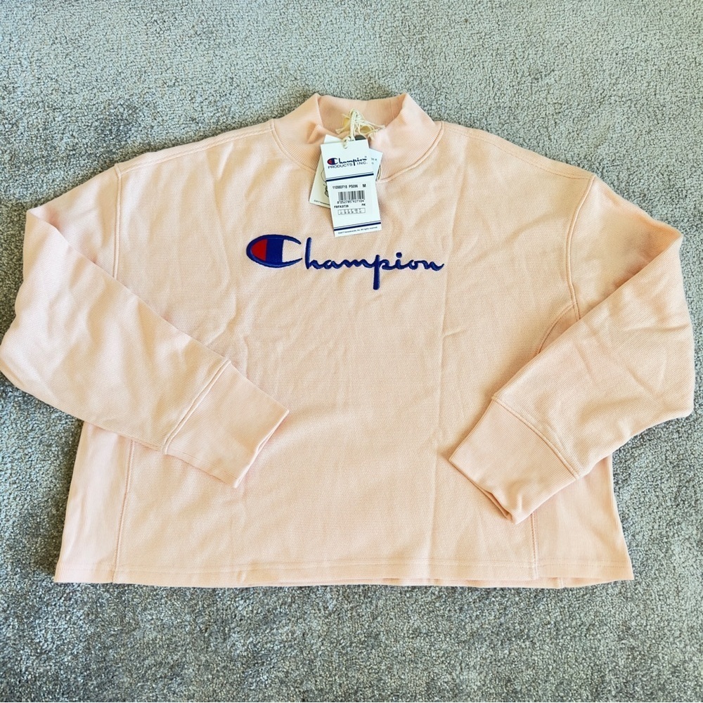 Authentic Athletic Apparel Champion Logo Women’s Adult Casual Long Sleeve M